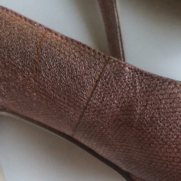 Rose Gold Enzo Angiolini pumps - Picture 6 of 7